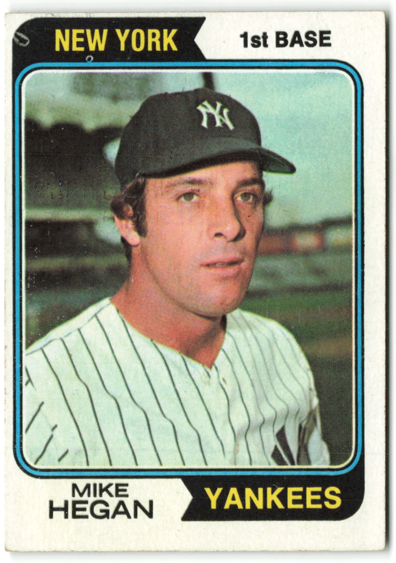 1974 Topps #517 Mike Hegan