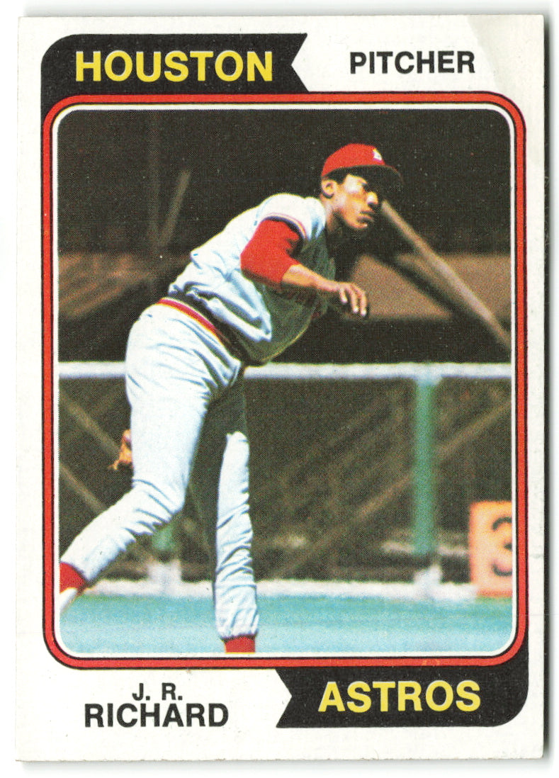 1974 Topps #522 J.R. Richard