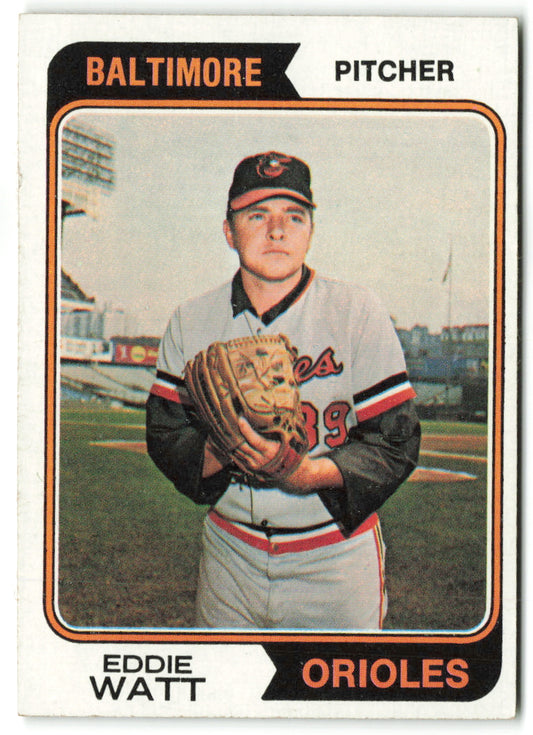 1974 Topps #534 Eddie Watt