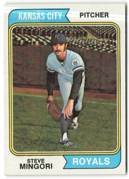 1974 Topps #537 Steve Mingori