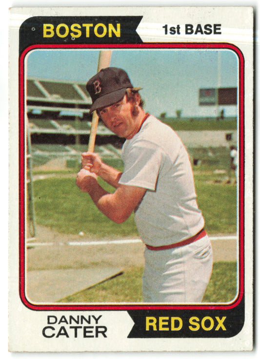 1974 Topps #543 Danny Cater