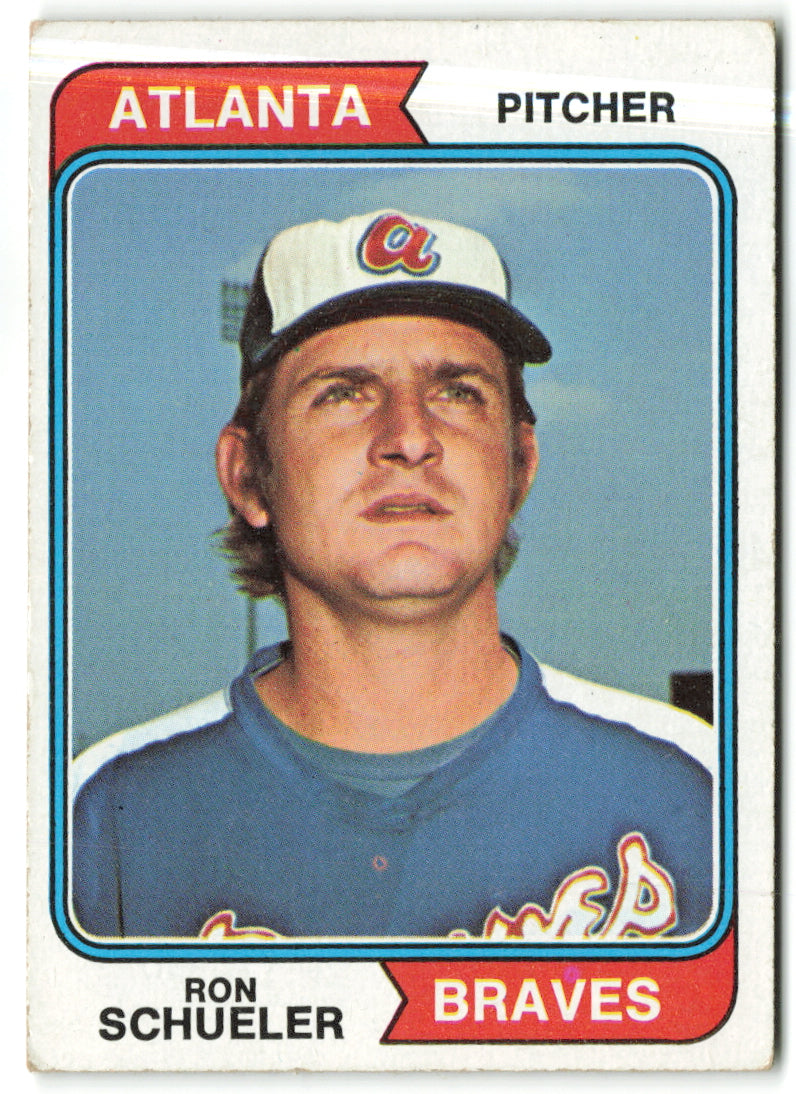 1974 Topps #544 Ron Schueler