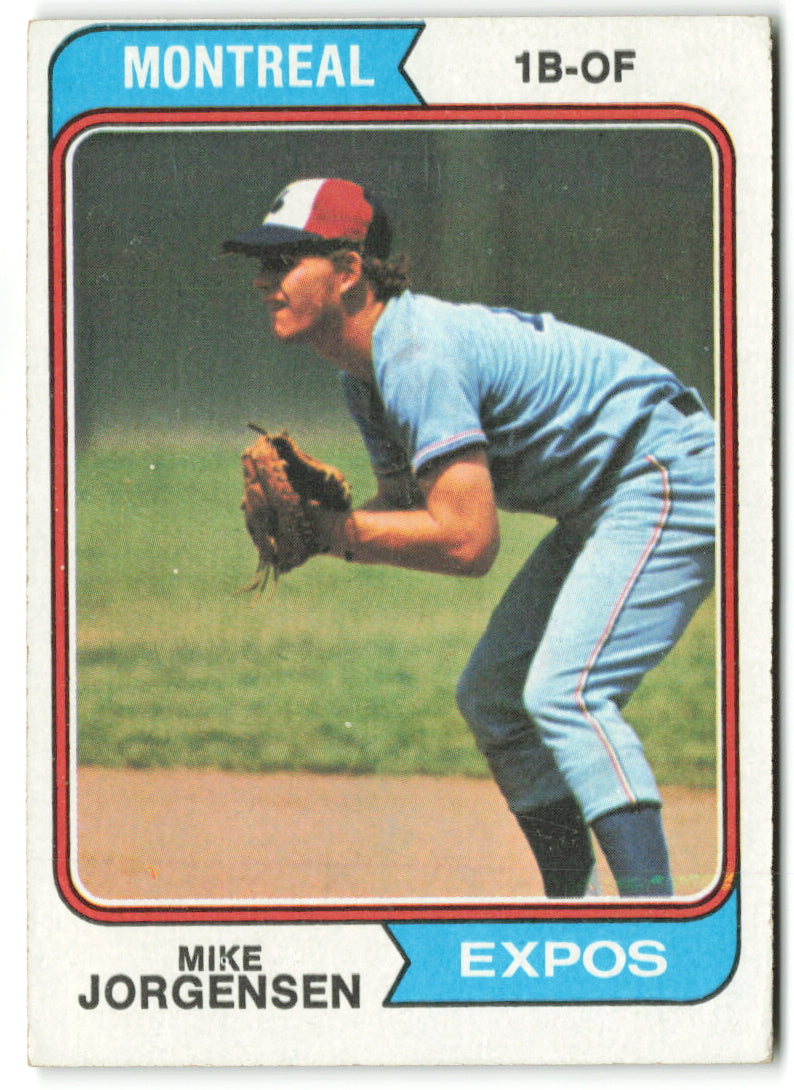 1974 Topps #549 Mike Jorgensen