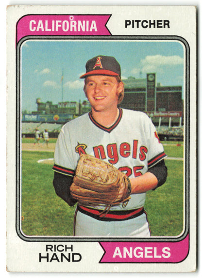 1974 Topps #571 Rich Hand