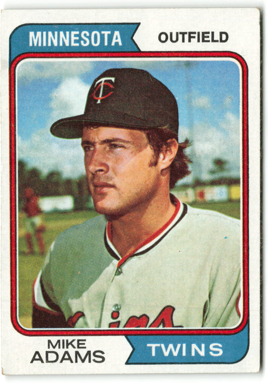 1974 Topps #573 Mike Adams RC