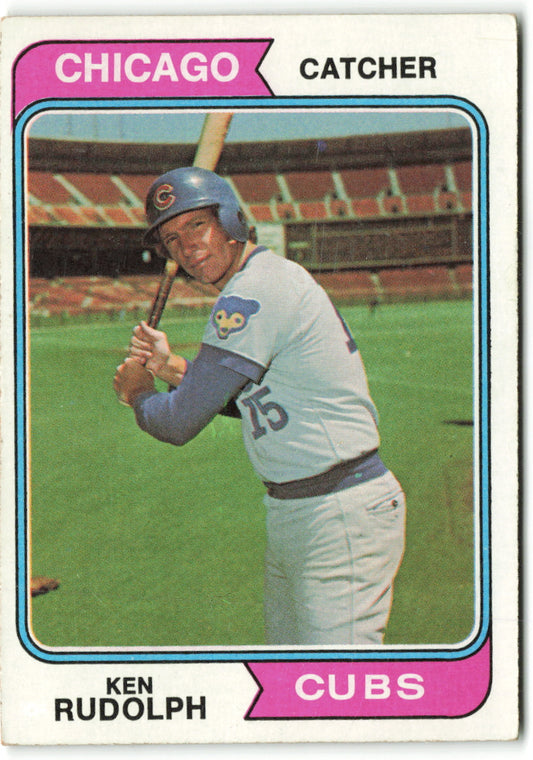 1974 Topps #584 Ken Rudolph