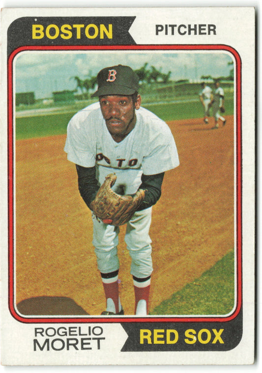 1974 Topps #590 Rogelio Moret