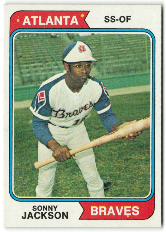 1974 Topps #591 Sonny Jackson