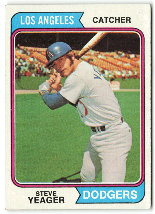 1974 Topps #593 Steve Yeager