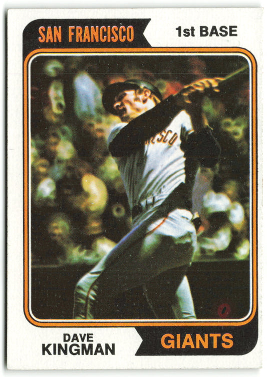 1974 Topps #610 Dave Kingman