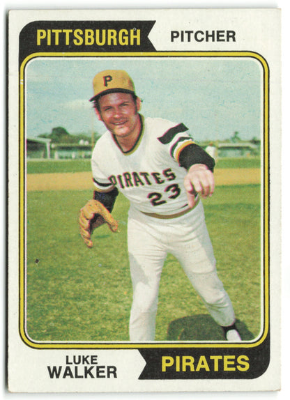 1974 Topps #612 Luke Walker