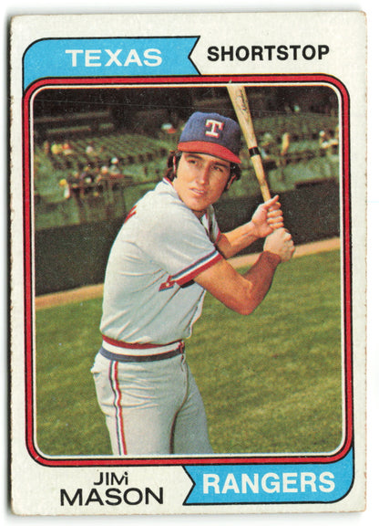 1974 Topps #618 Jim Mason