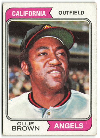 1974 Topps #625 Ollie Brown