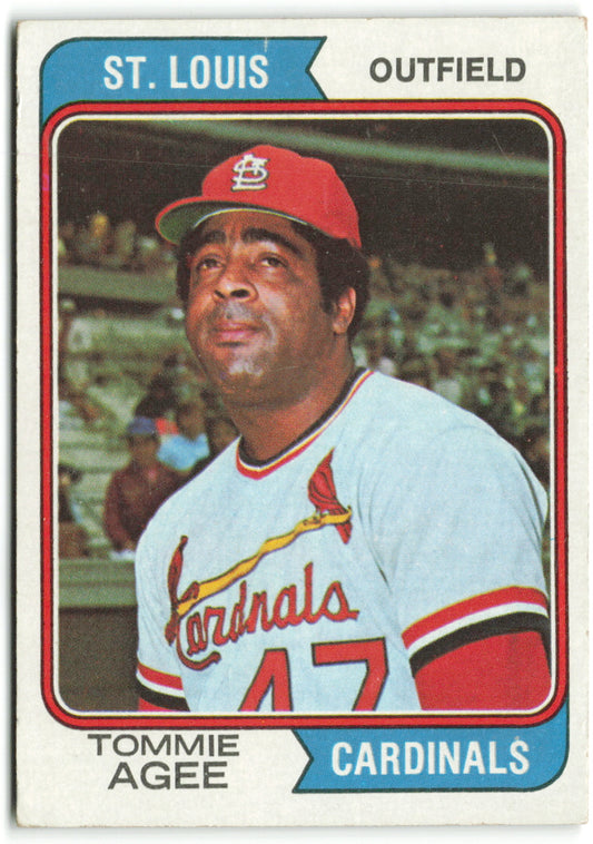 1974 Topps #630 Tommie Agee