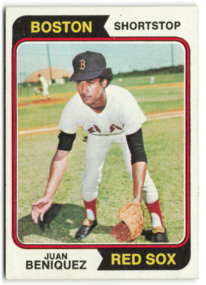 1974 Topps #647 Juan Beniquez RC