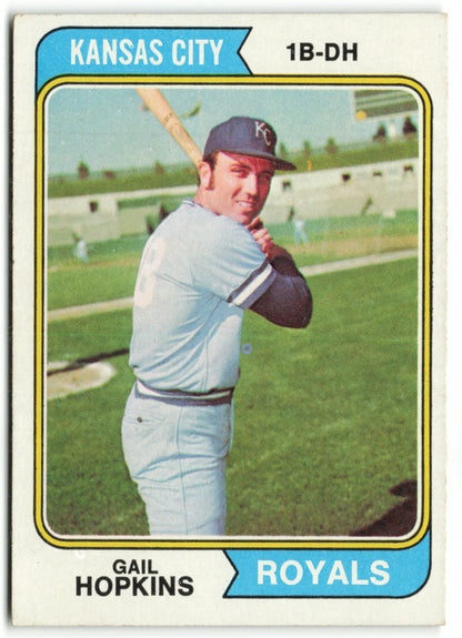 1974 Topps #652 Gail Hopkins