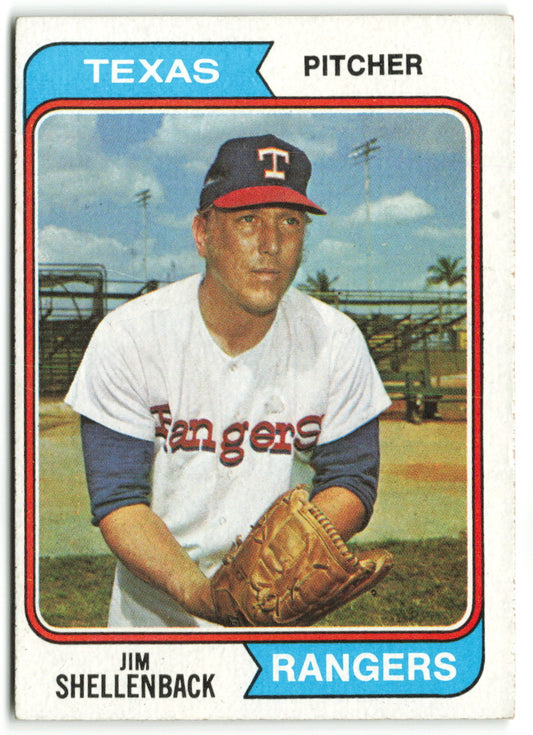 1974 Topps #657 Jim Shellenback