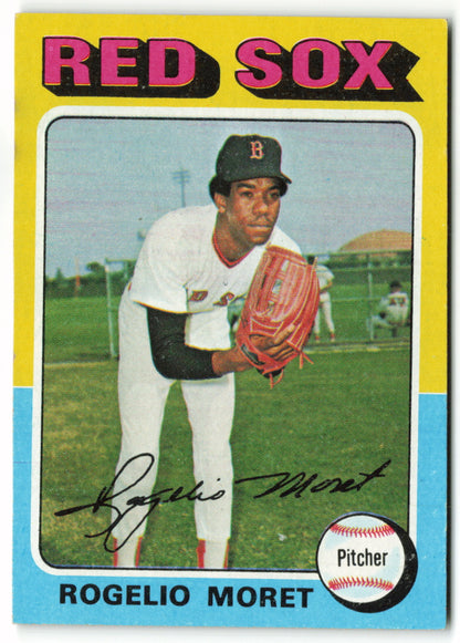 1975 Topps #008 Rogelio Moret