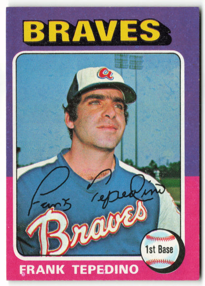 1975 Topps #009 Frank Tepedino