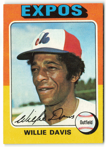 1975 Topps #010 Willie Davis