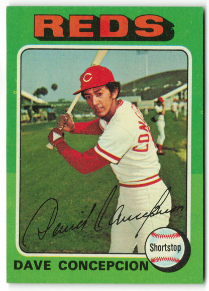 1975 Topps #017 Dave Concepcion