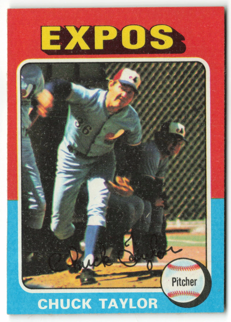 1975 Topps #058 Chuck Taylor