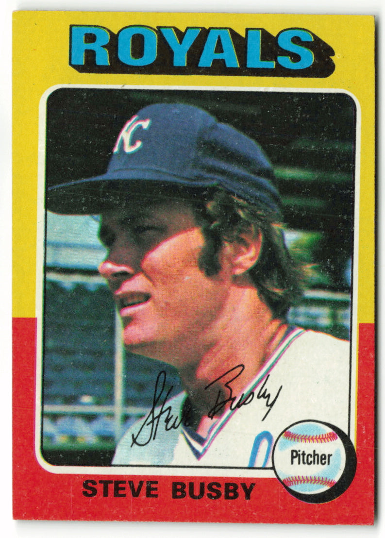 1975 Topps #120 Steve Busby