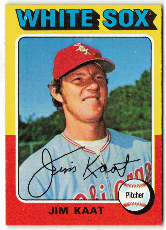 1975 Topps #243 Jim Kaat