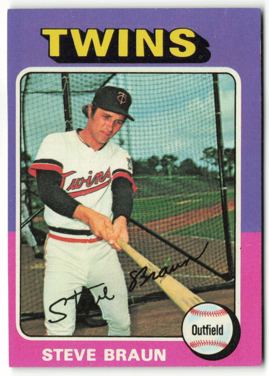 1975 Topps #273 Steve Braun