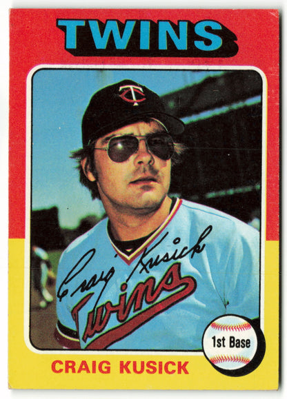 1975 Topps #297 Craig Kusick