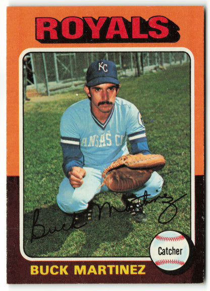 1975 Topps #314 Buck Martinez