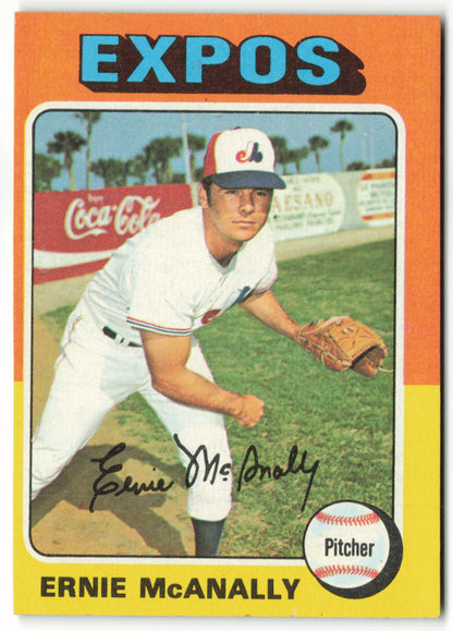 1975 Topps #318 Ernie McAnally