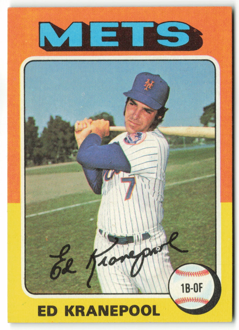 1975 Topps #324 Ed Kranepool