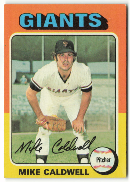 1975 Topps #347 Mike Caldwell