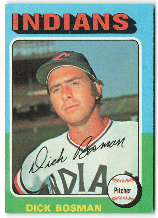 1975 Topps #354 Dick Bosman