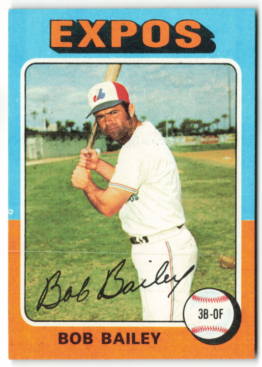 1975 Topps #365 Bob Bailey