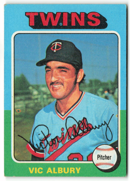 1975 Topps #368 Vic Albury