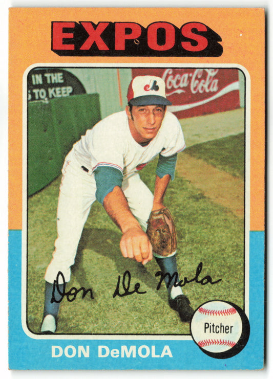 1975 Topps #391 Don DeMola