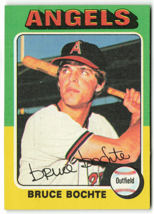 1975 Topps #392 Bruce Bochte RC