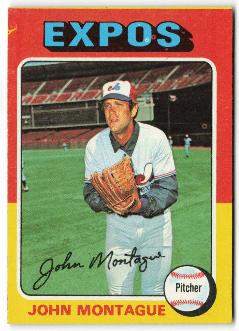 1975 Topps #405 John Montague