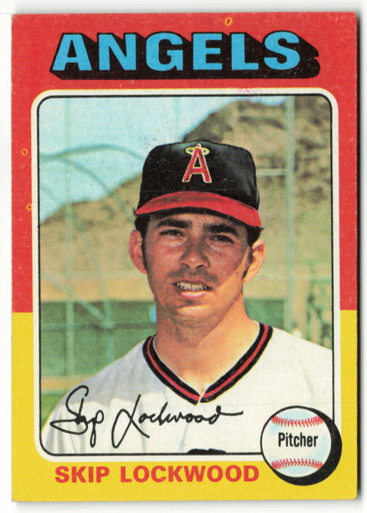 1975 Topps #417 Skip Lockwood