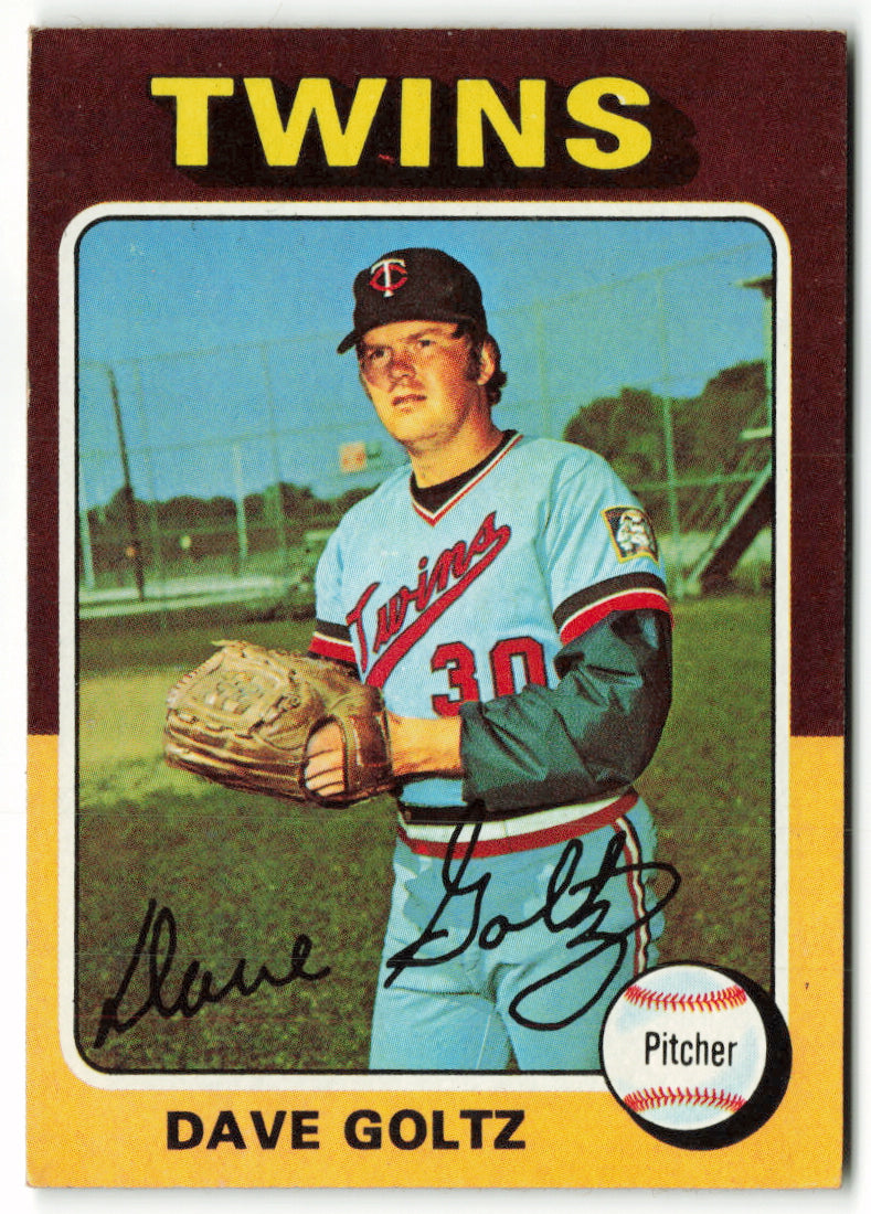 1975 Topps #419 Dave Goltz