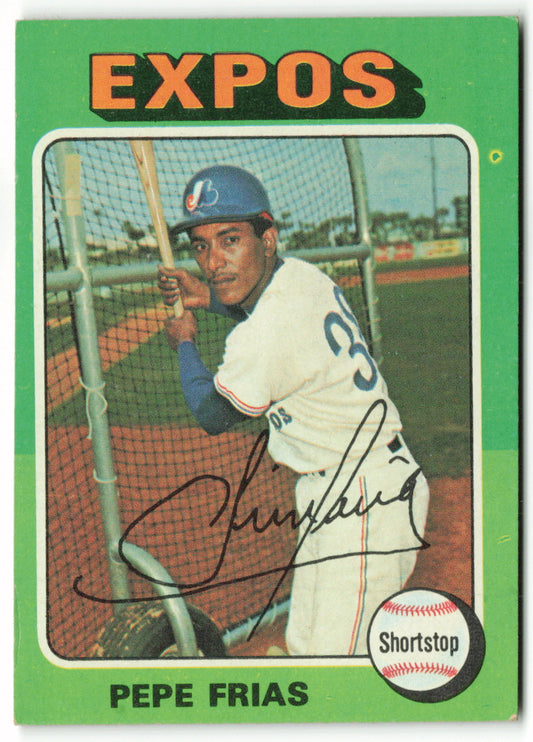 1975 Topps #496 Pepe Frias