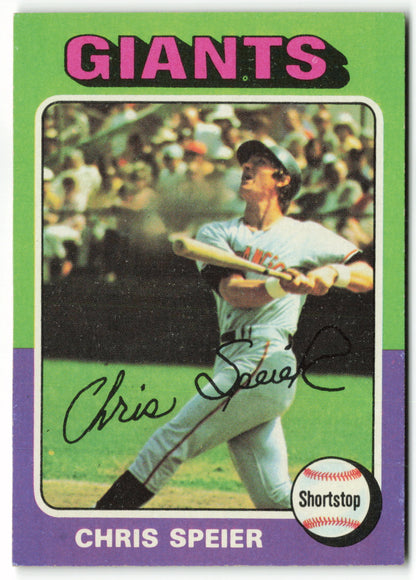 1975 Topps #505 Chris Speier