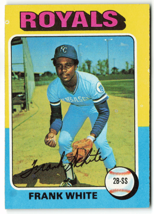 1975 Topps #569 Frank White