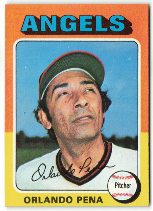 1975 Topps #573 Orlando Pena