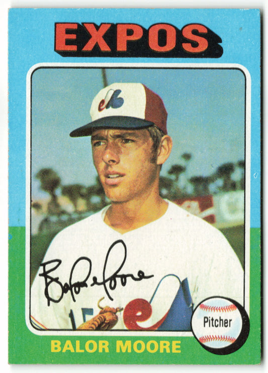 1975 Topps #592 Balor Moore