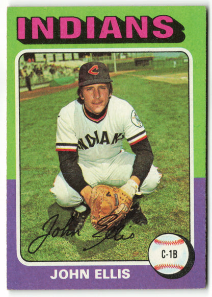 1975 Topps #605 John Ellis