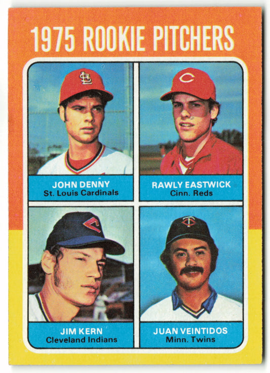 1975 Topps #621 Rookie Pitchers/J.Denny RC