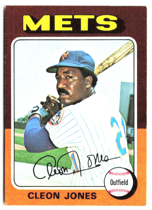 1975 Topps Mini #043 Cleon Jones